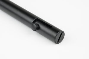 PREORDER - BOLT Retractable Nib Fountain Pen - Black Aluminum