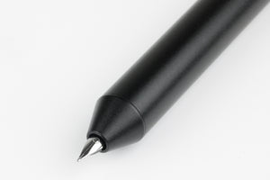 PREORDER - BOLT Retractable Nib Fountain Pen - Black Aluminum