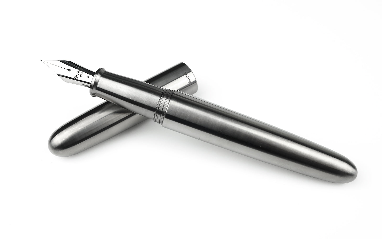 PIUMA Minimalist Fountain Pen - Titanium