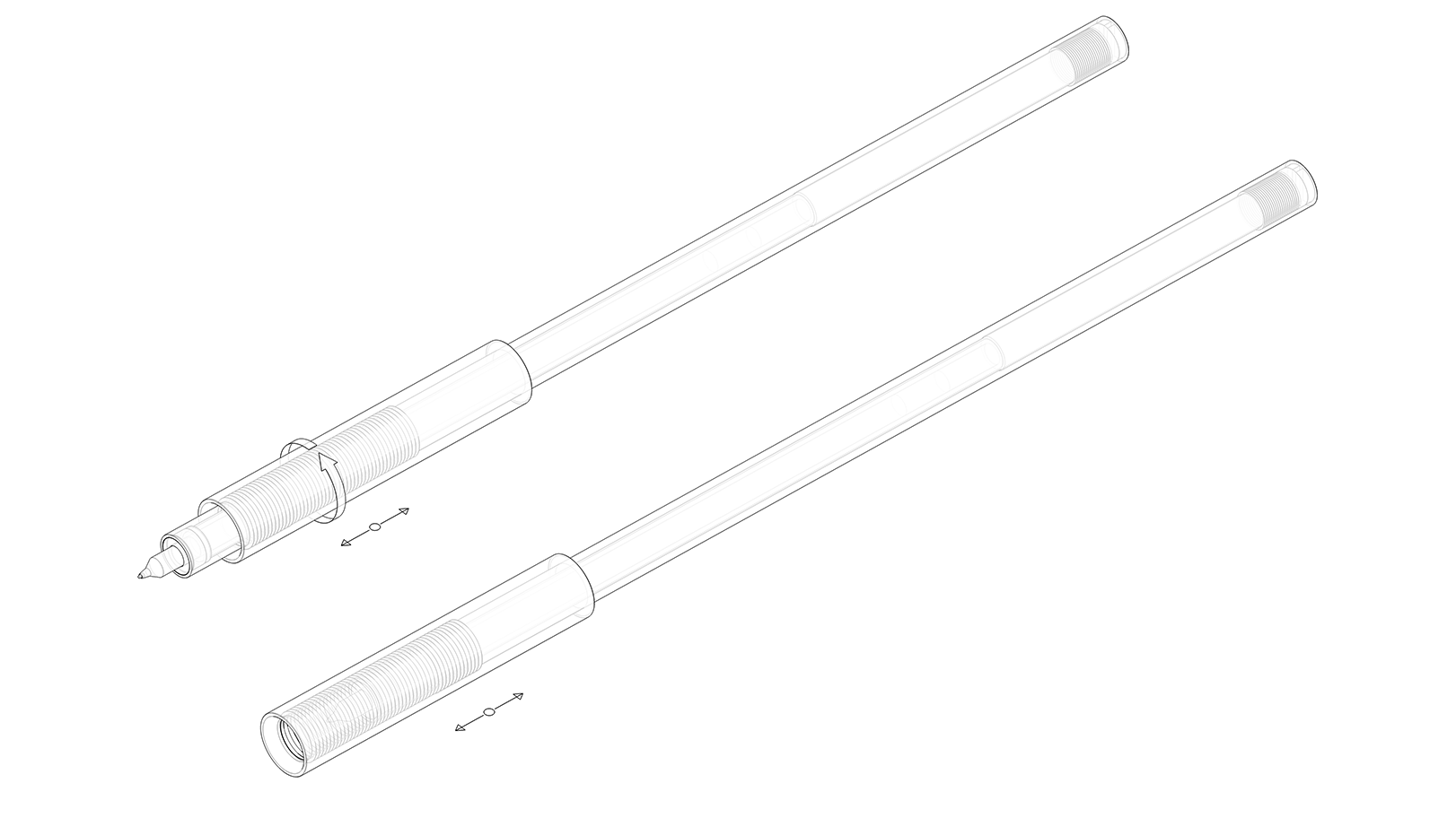 UNO Minimalist Pen - Gold Aluminum