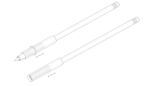 UNO Minimalist Pen - Space Grey Aluminum