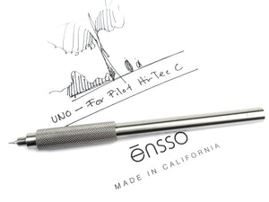 UNO XL Minimalist Pen For HI-TEC-C - Stainless Steel