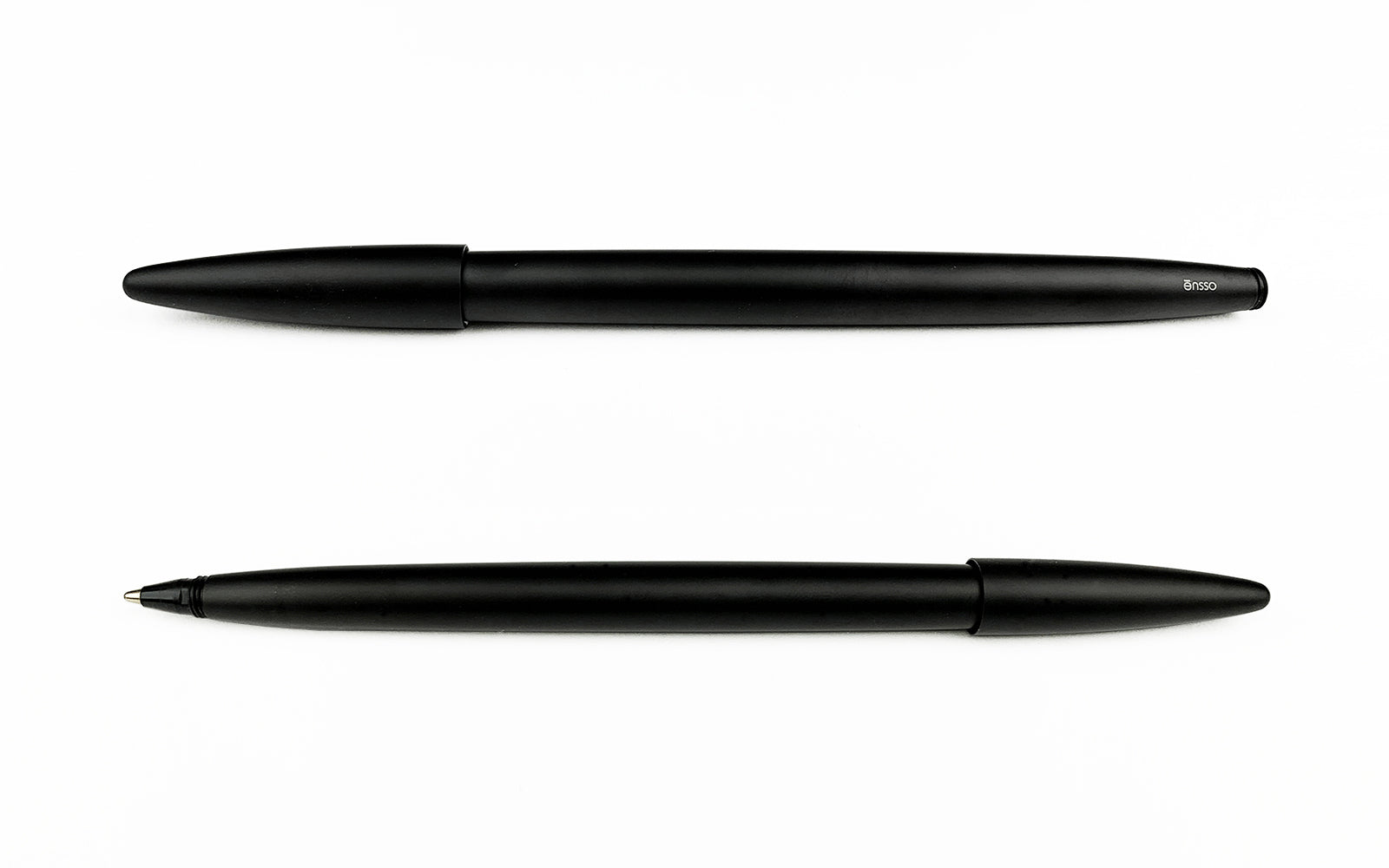 ARIA Ballpoint Pen For BiC Black Aluminum