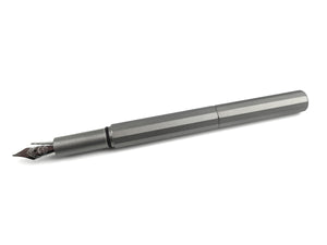 XS Minimalist Pocket Fountain Pen - Titanium